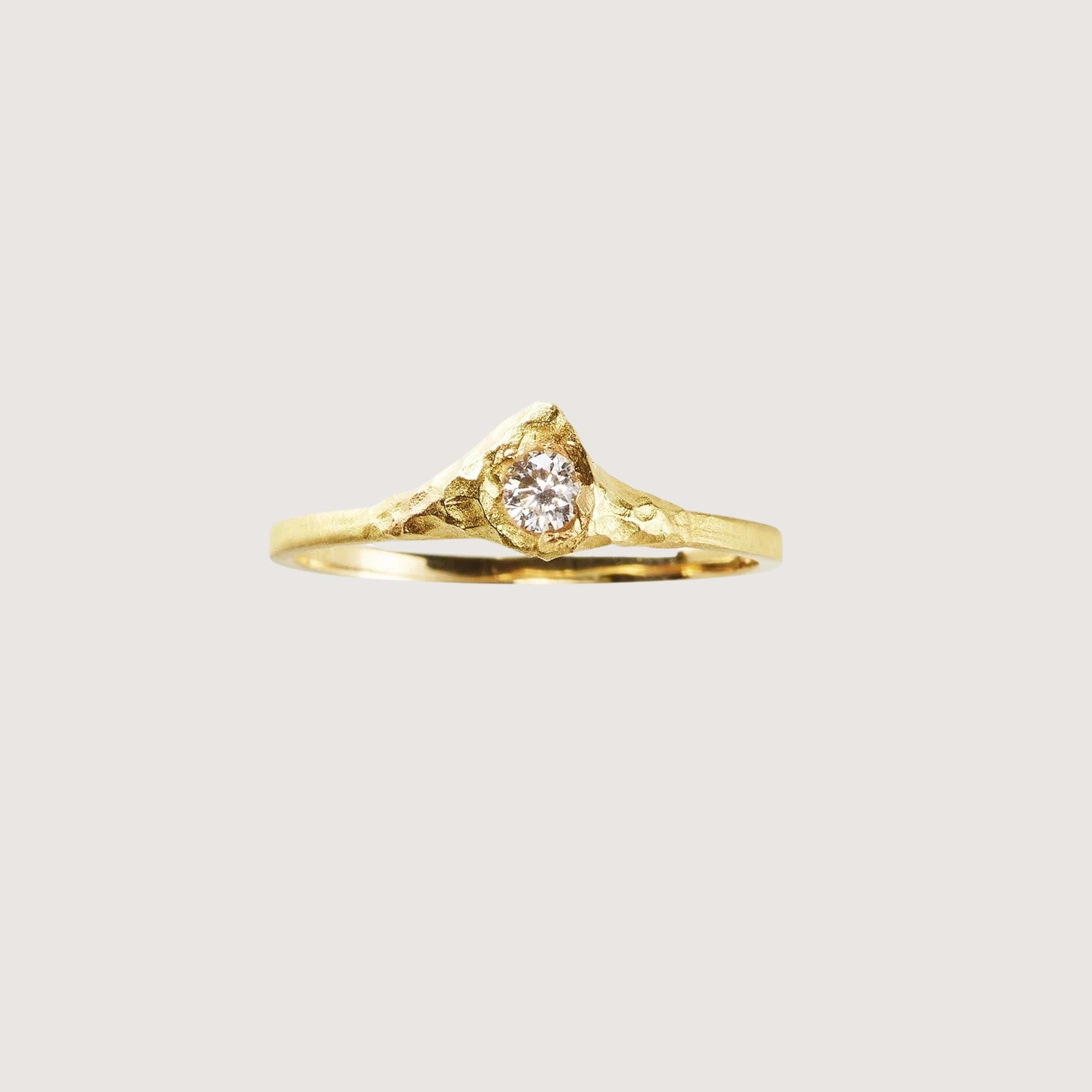 Solitaire Iman Ring - 0.10