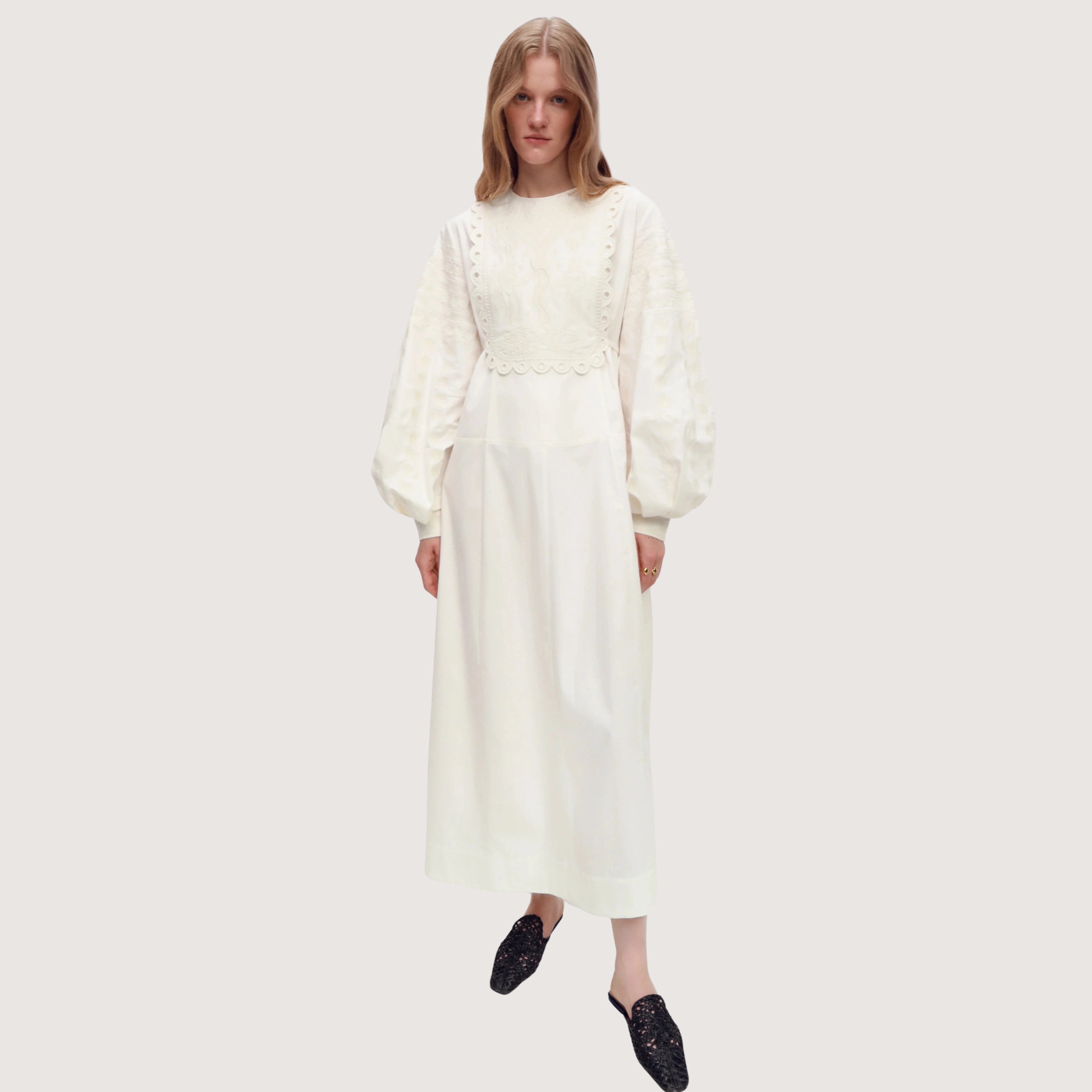 Lukia Embroidered Dress