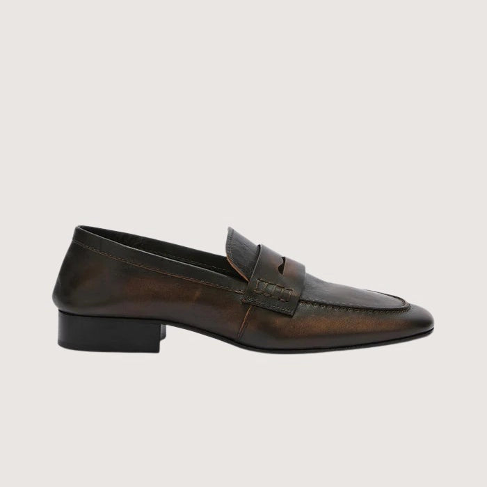 Leather Loafers