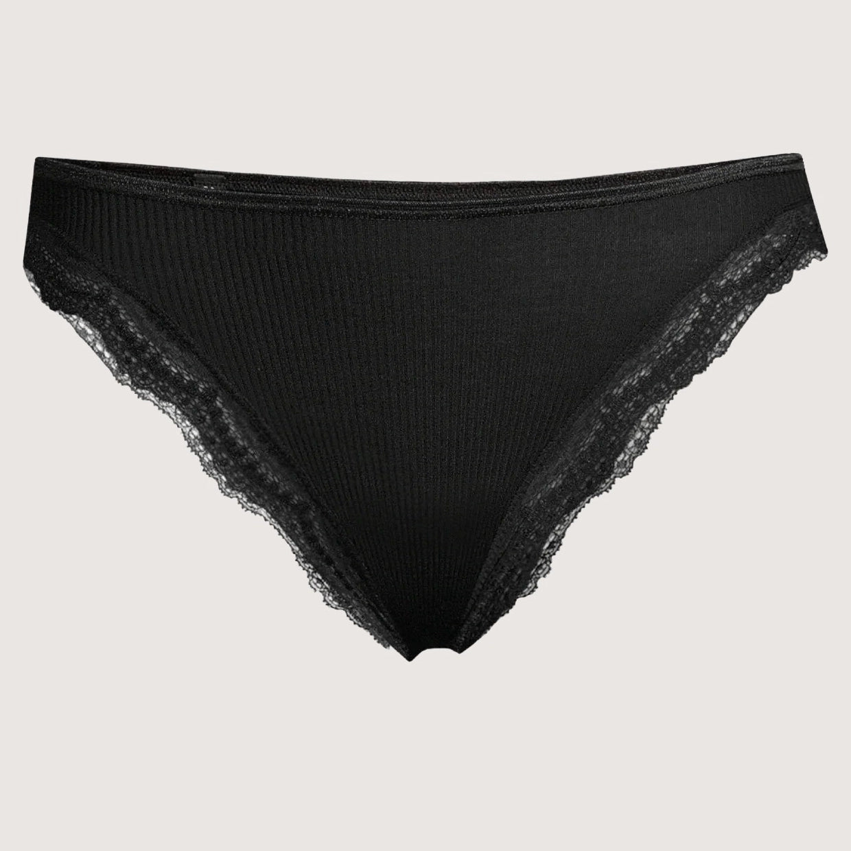 Cotton Brief With Leavers - 3161