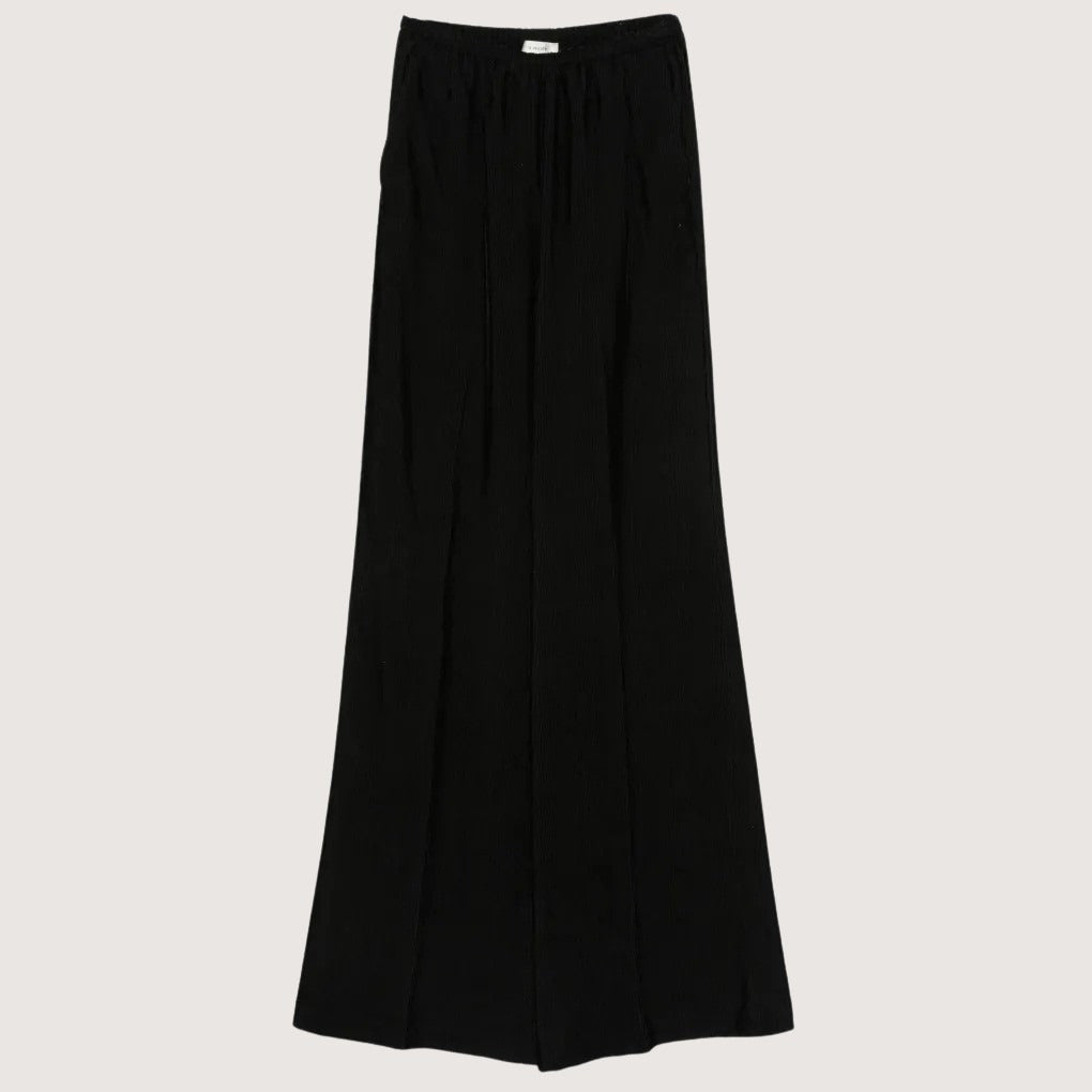 Ribbed Velvet Elasticated Pants