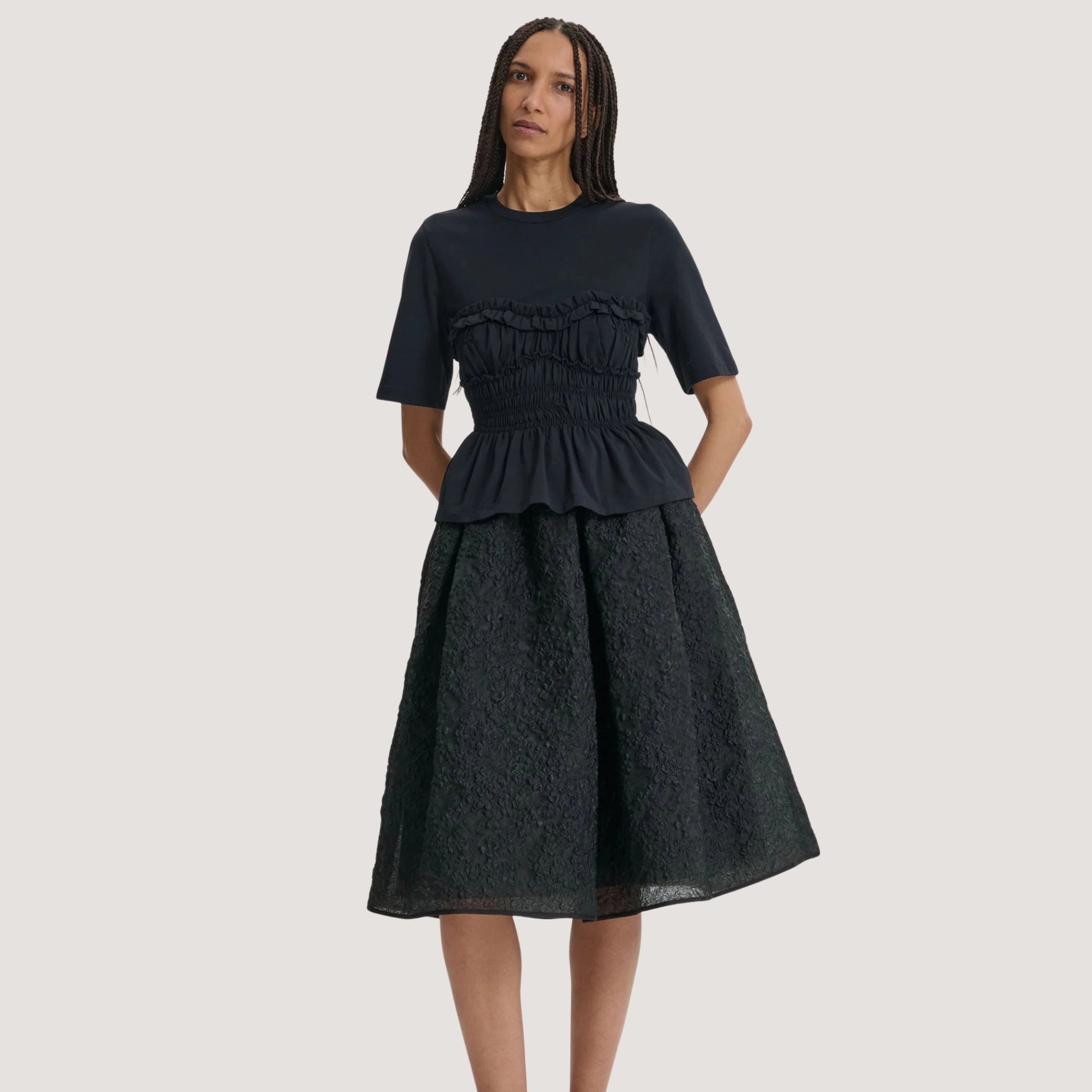 Mala Skirt - Grasmere Matelassé
