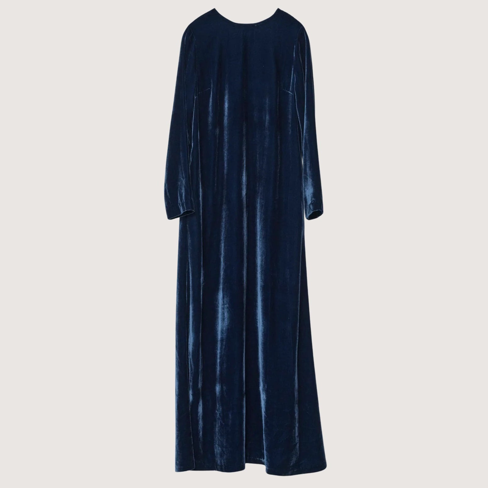 Silk Velvet Maxi Dress
