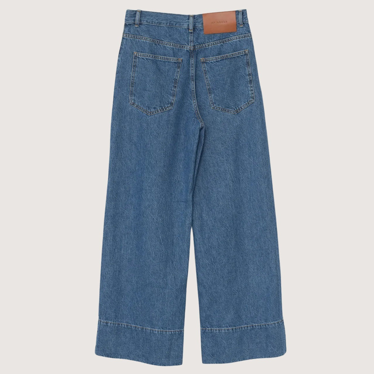 Hemp/Cotton Wide Leg Jeans