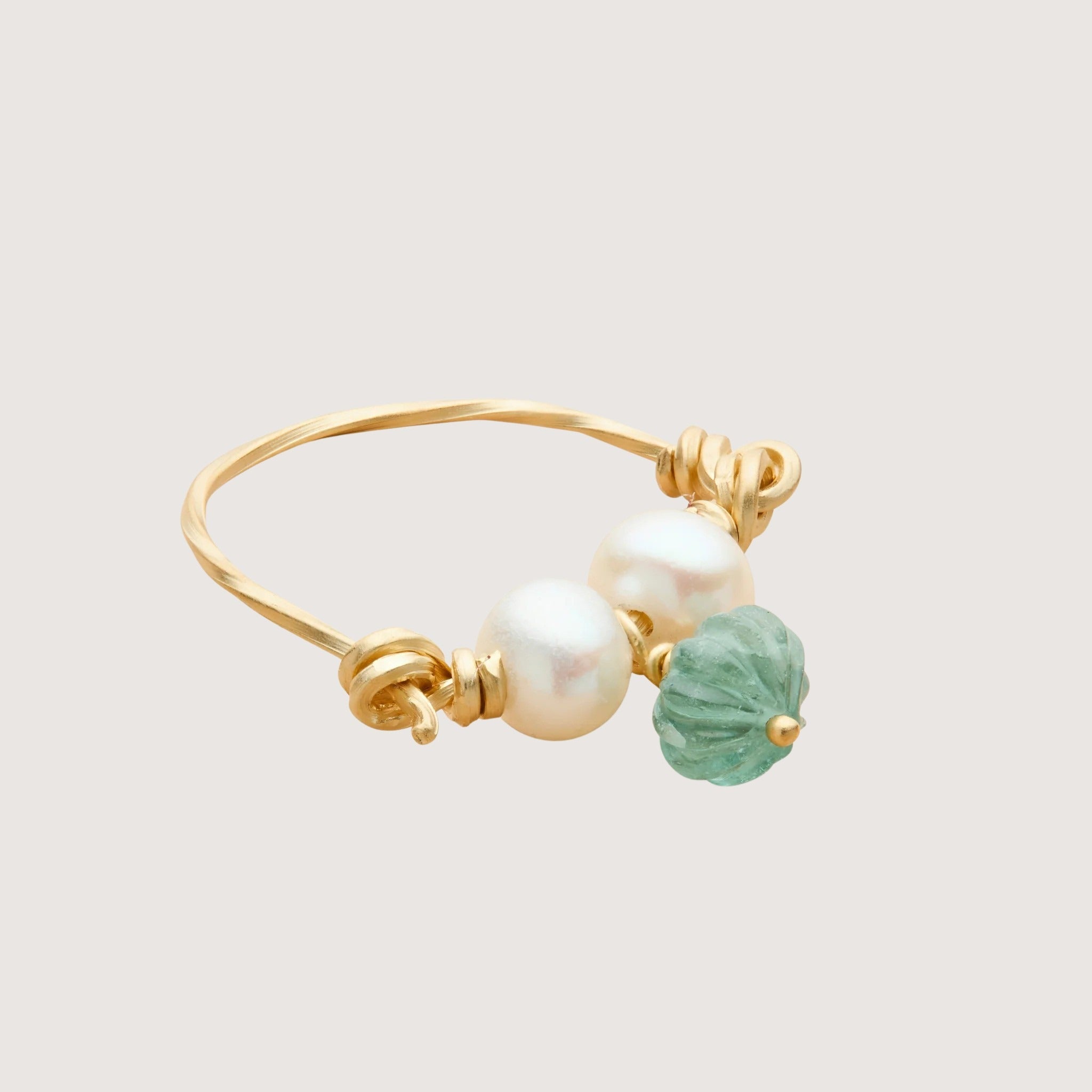 Bloom Green Earring