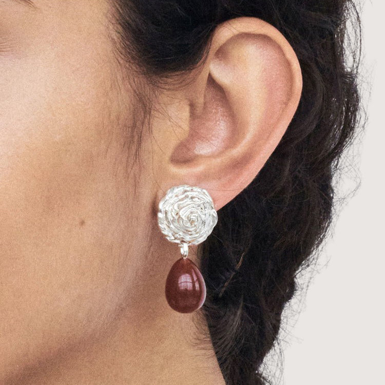 Breton Carnelian Earrings