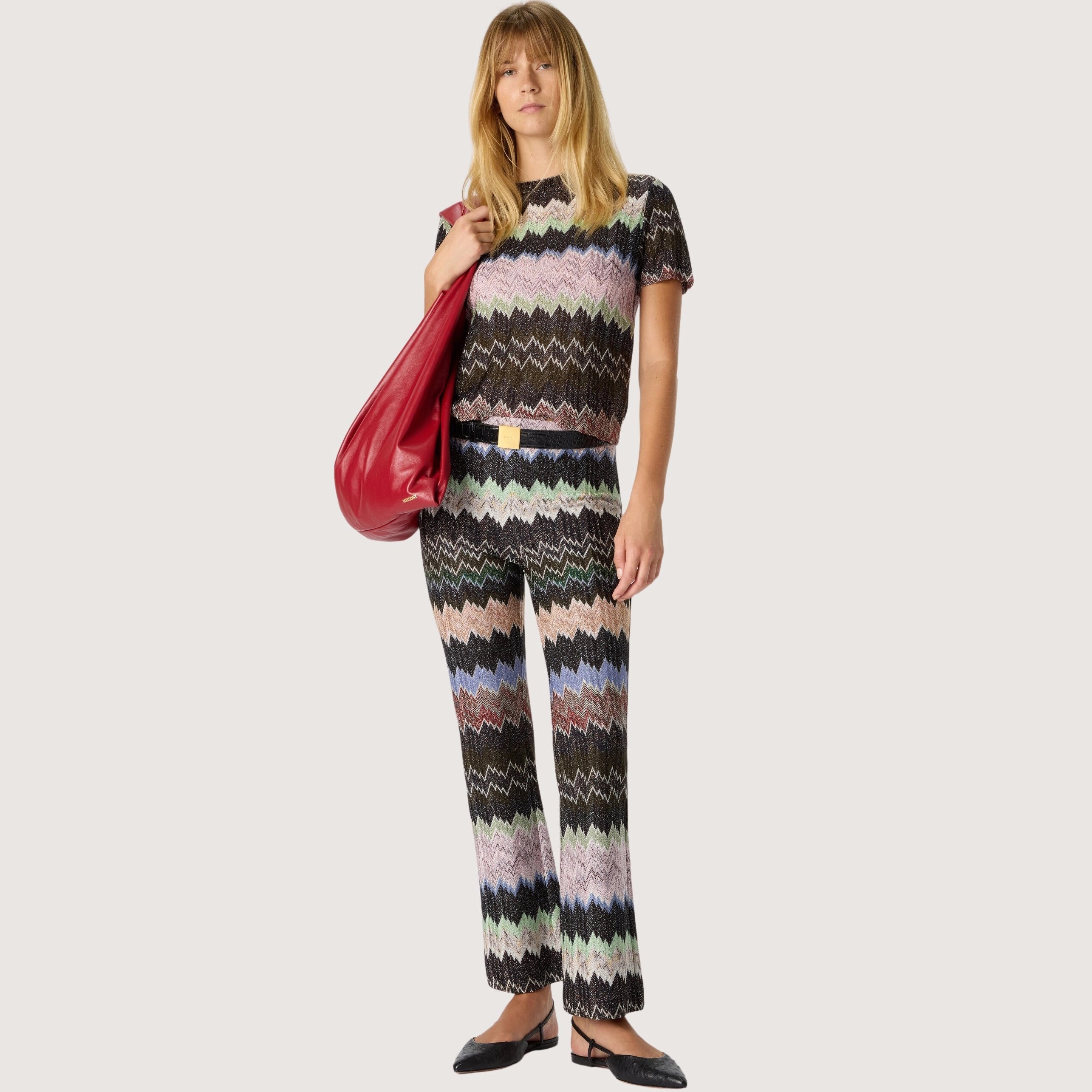 Snake Pattern Trousers