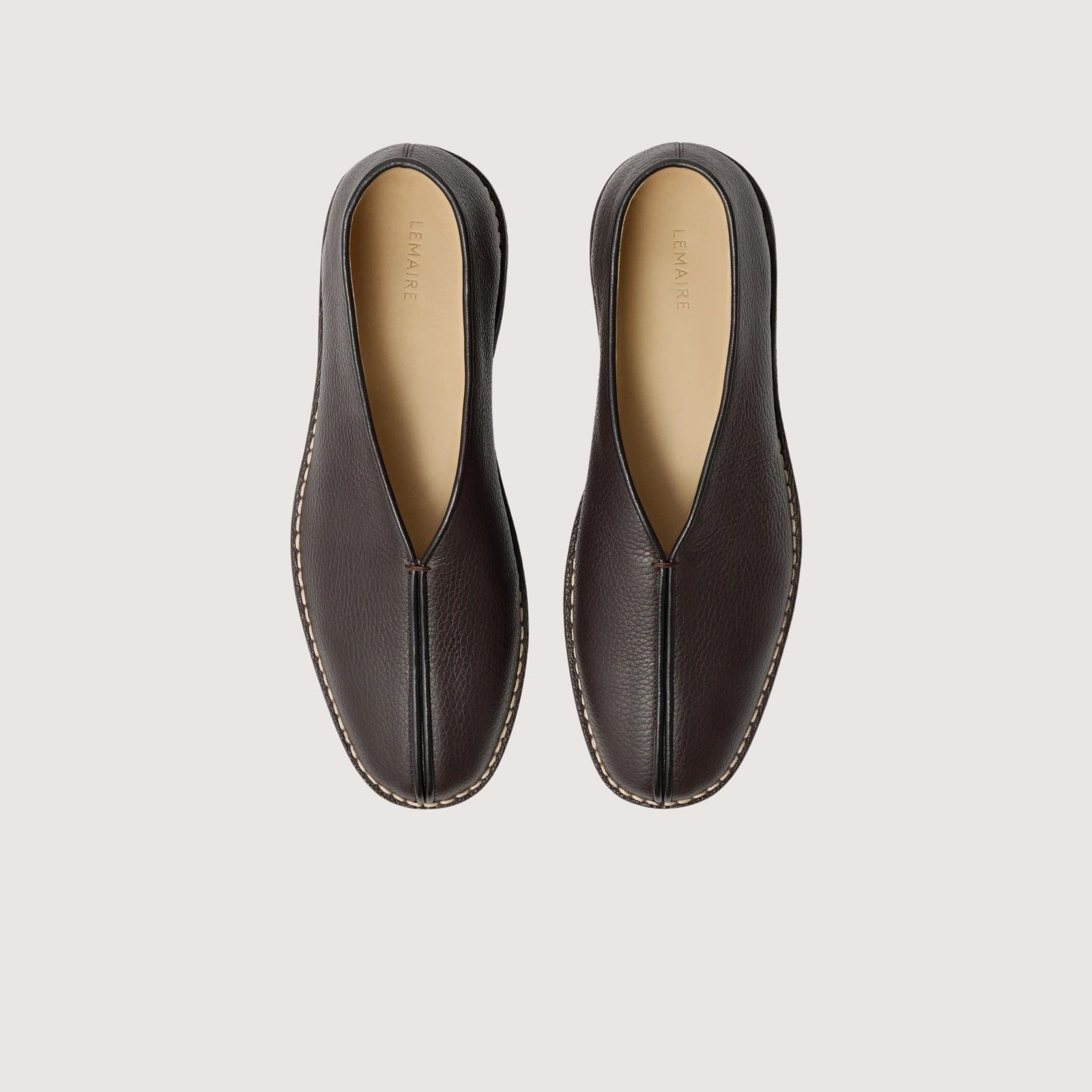 Piped Crepe Slippers