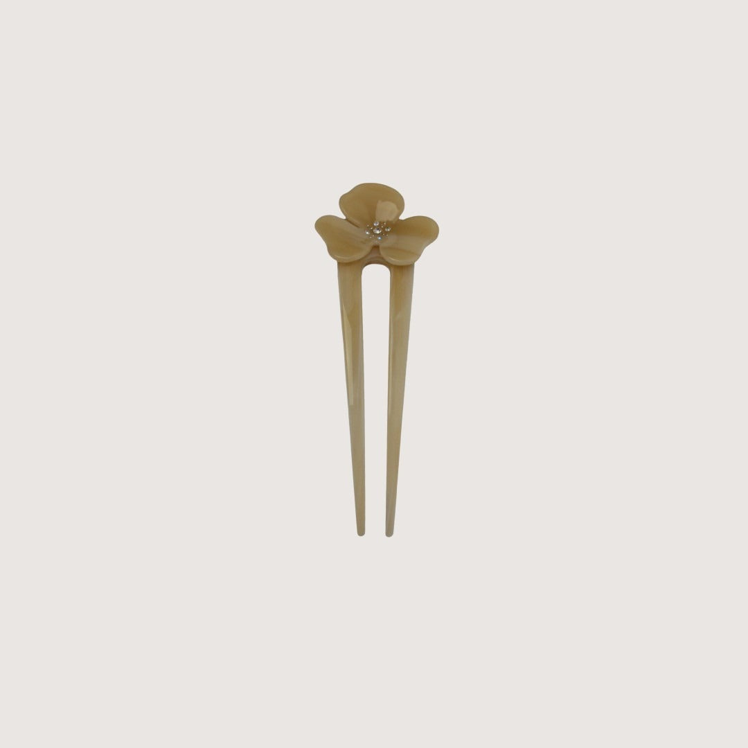 The Fleur Pin - Ivory