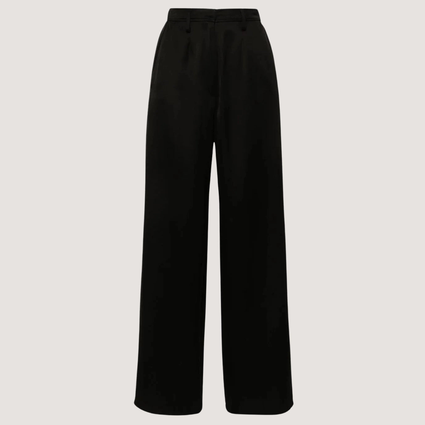 Elasticated-Waistband Palazzo Pants