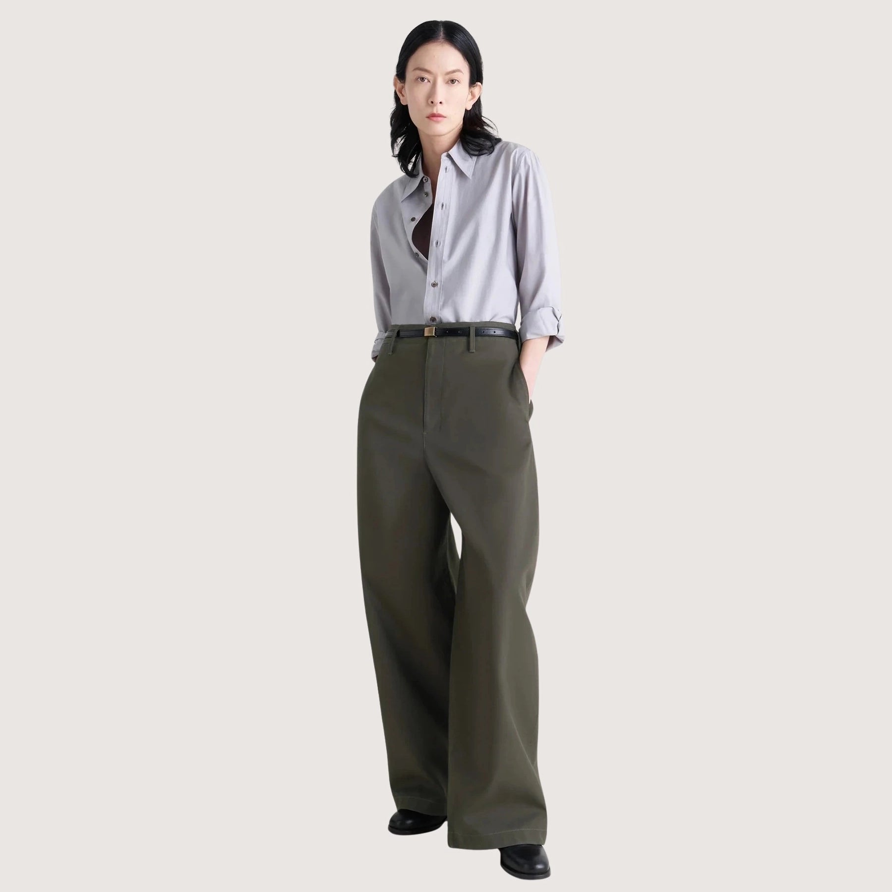 Large Chino Cotton Twill
