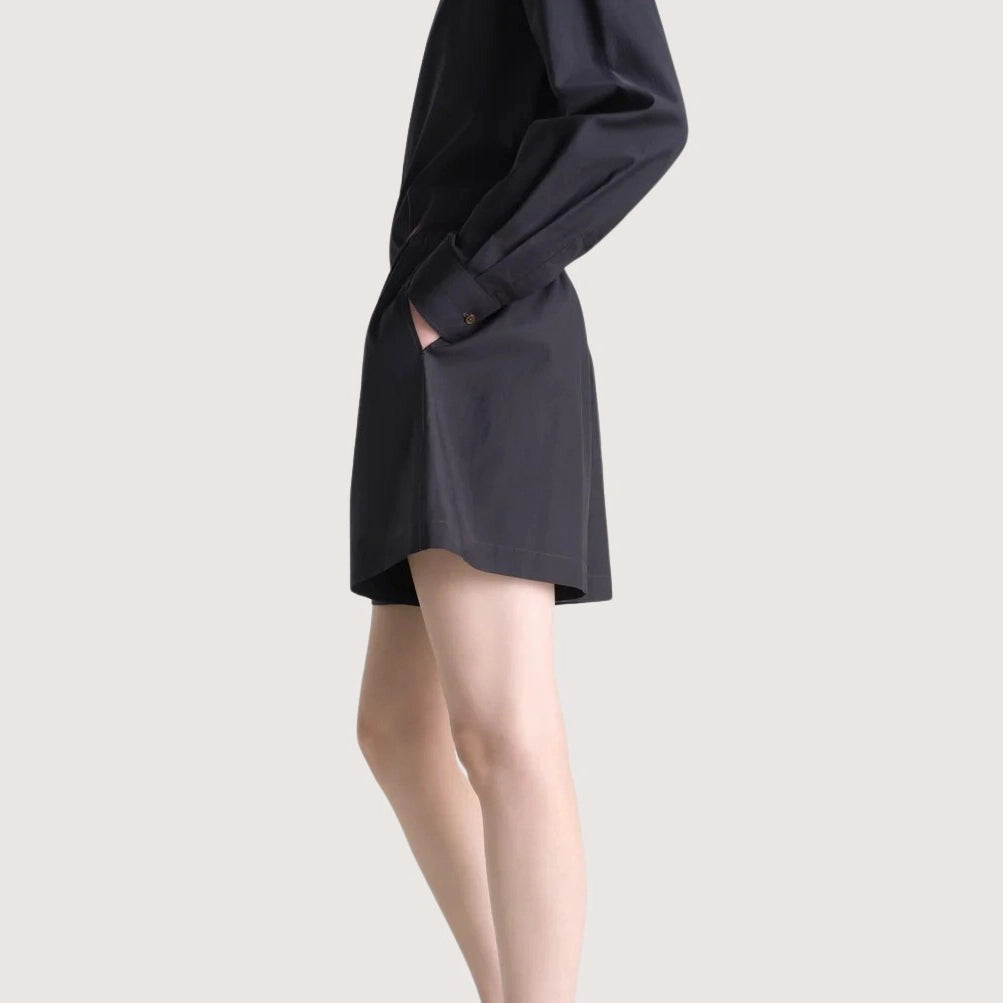 Shorts Washed Cotton & Silk