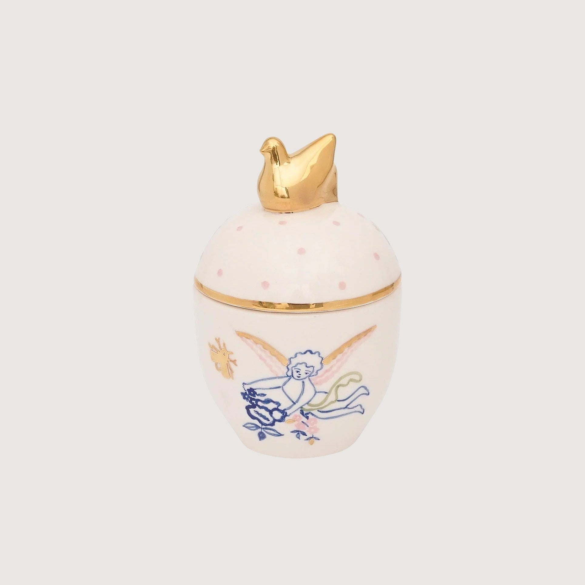 Angel Spring Sugar Bowl