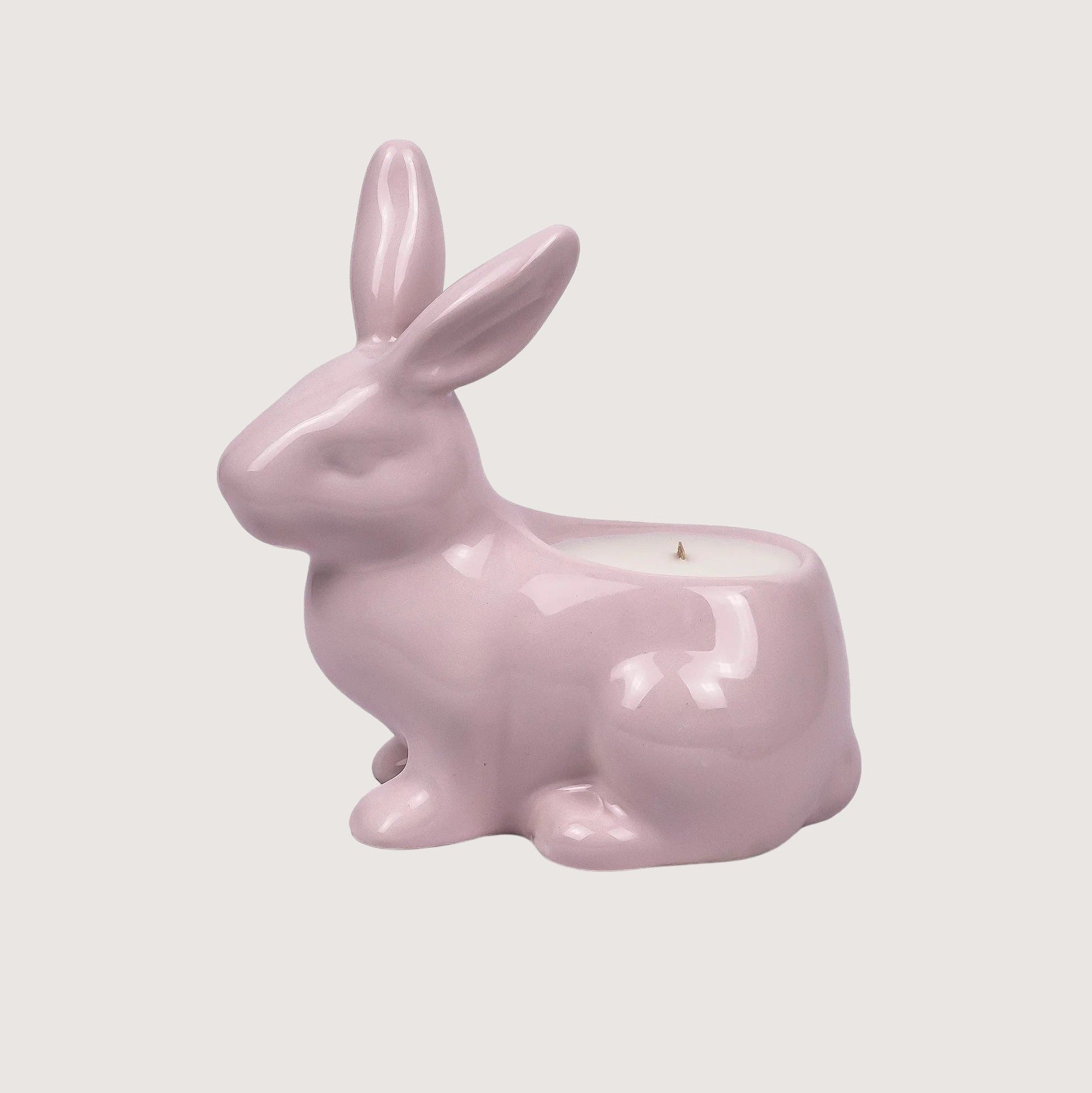 Rabbit Candle Pink