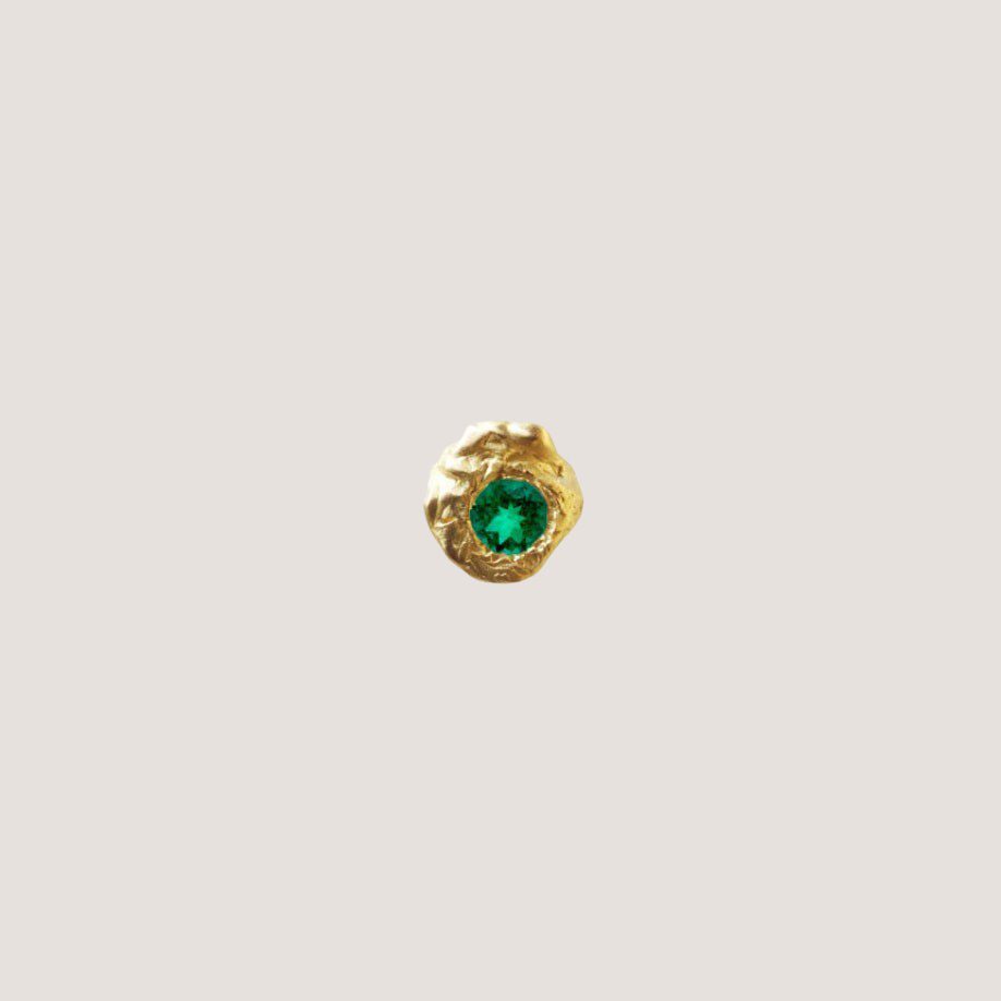 Evie 0.05ct Emerald Earring