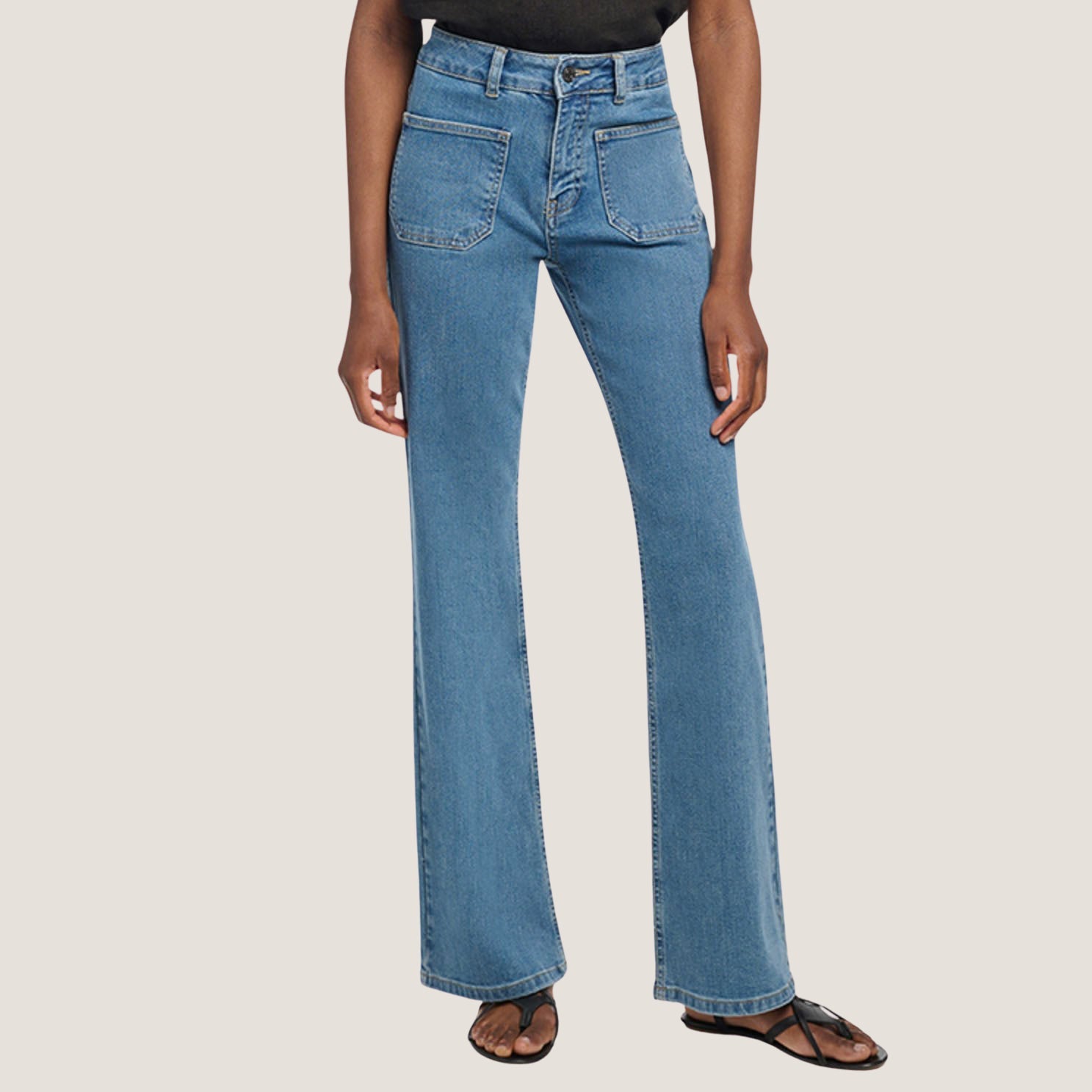 Dompay Denim Flare