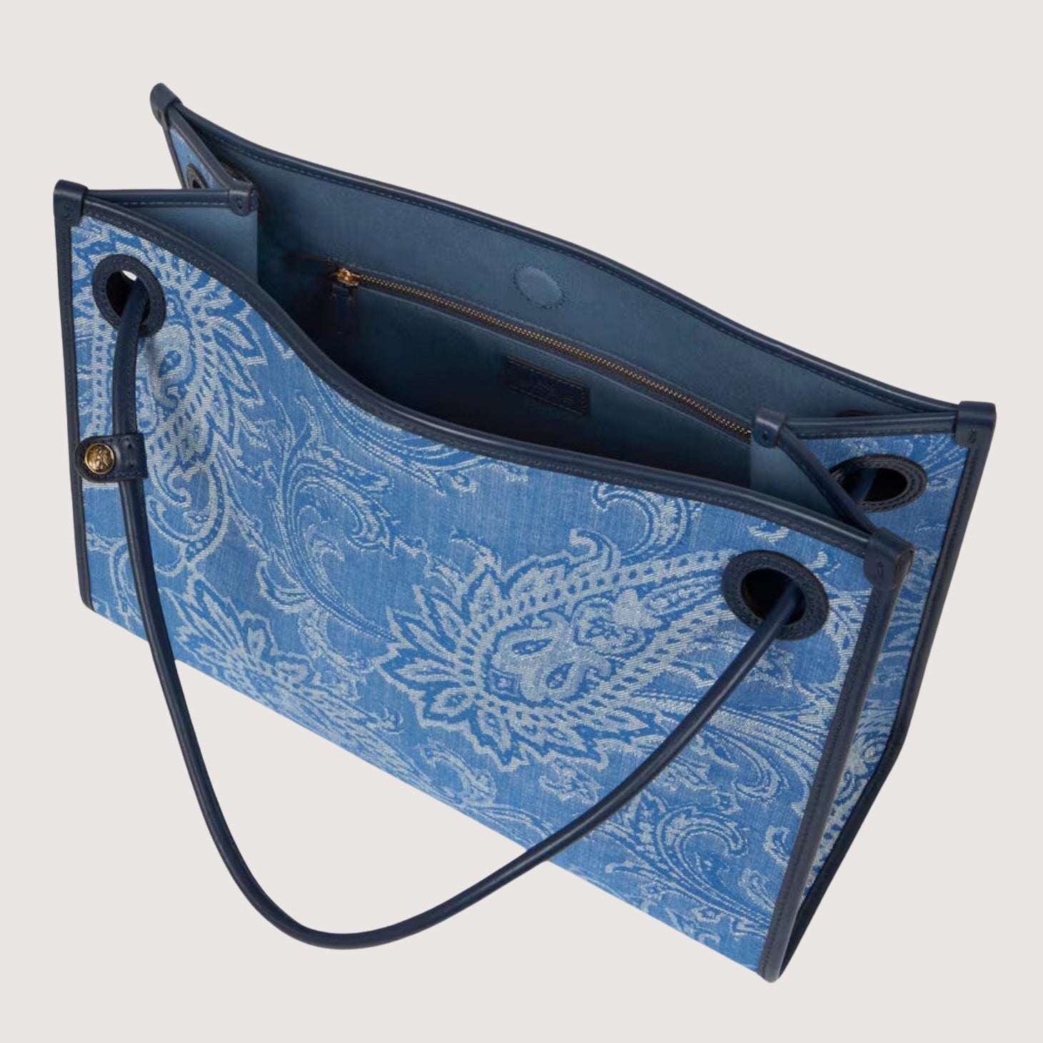 Eyes Jacquard Tote Bag - Medium