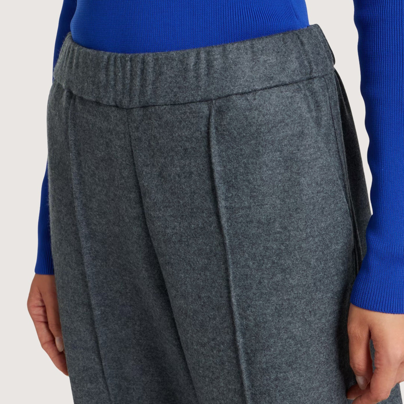 Wool Melton Pants