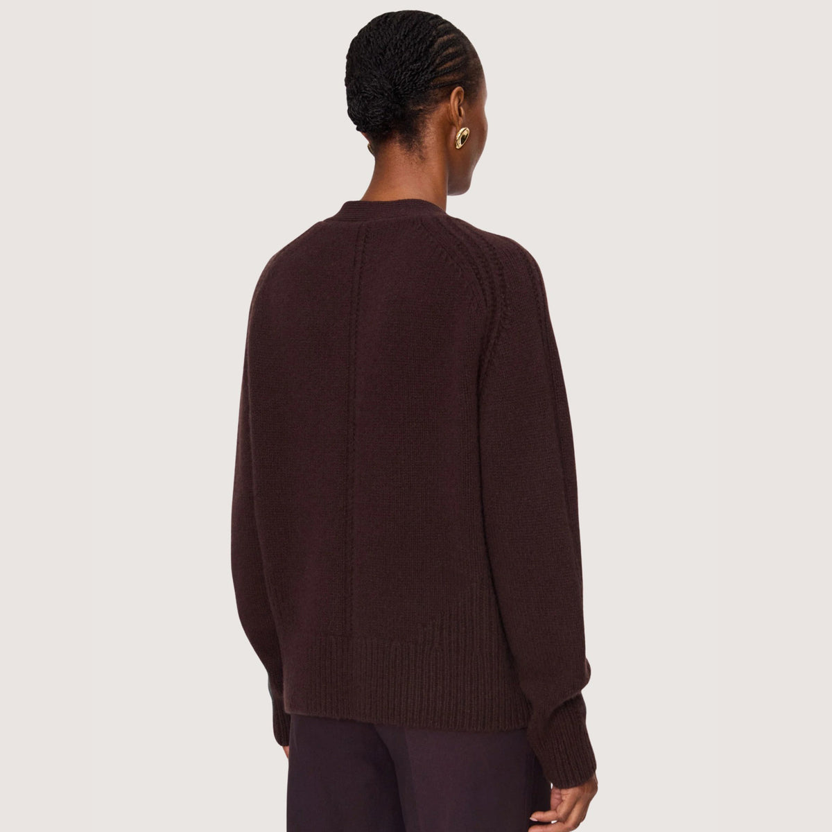 Lele Lotfy Cashmere Cardigan