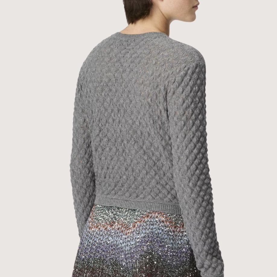 Cashmere Cardigan Lace Pattern