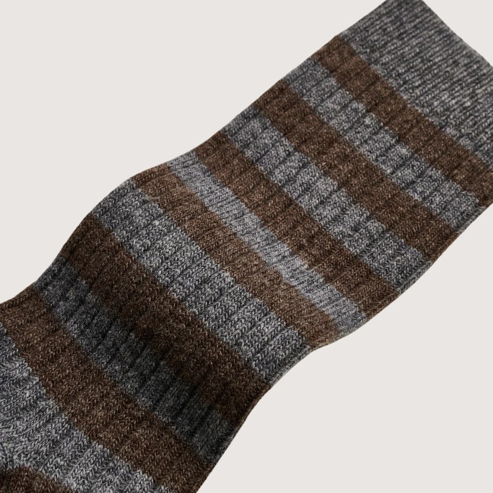 Striped Cashmere Sock