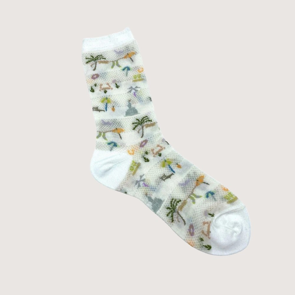 Summer Beach Socks