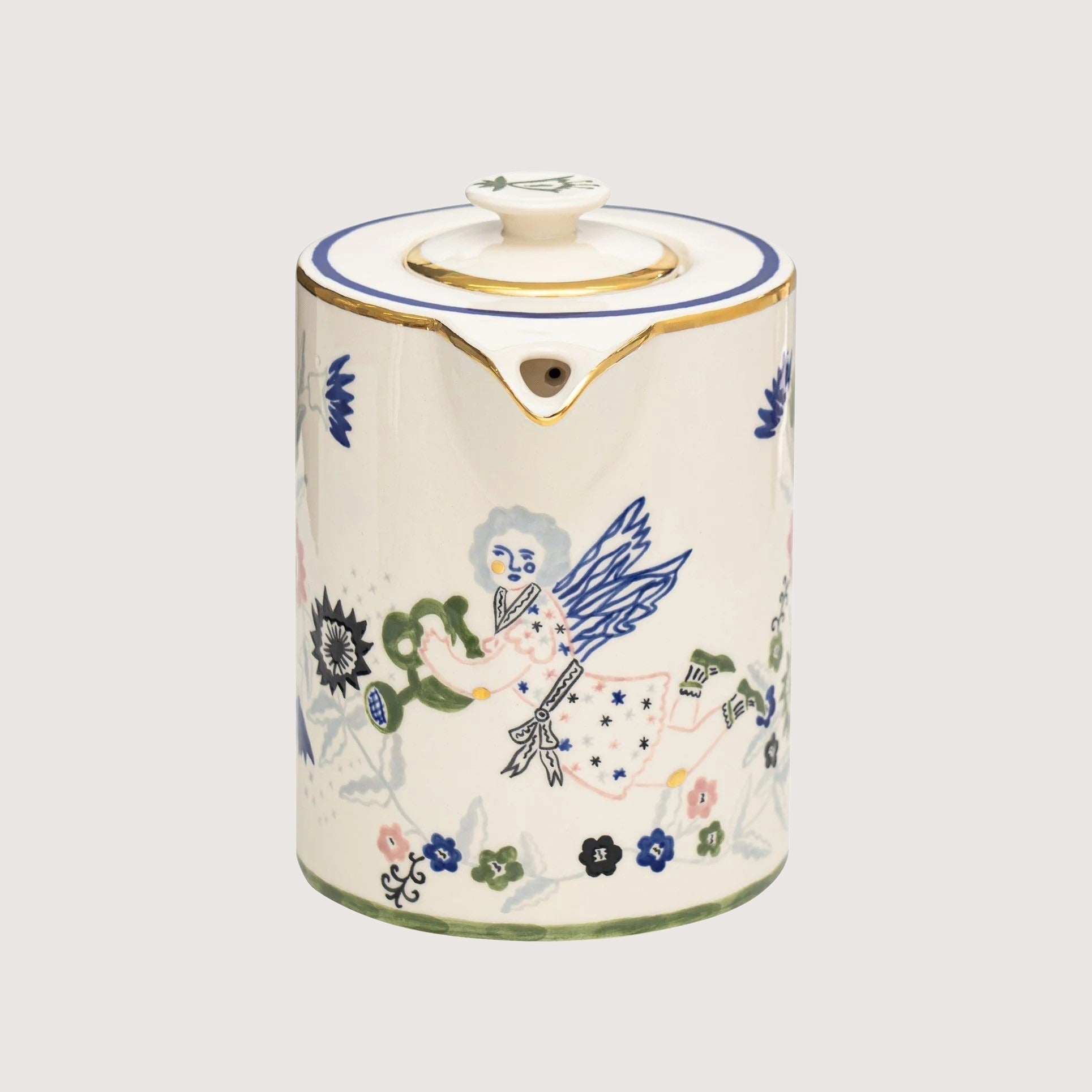 Teapot Naive Cornflower