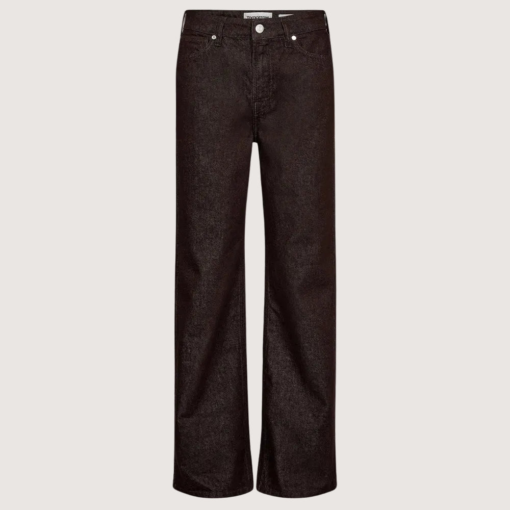 Brown Jeans - Antique Wine Red