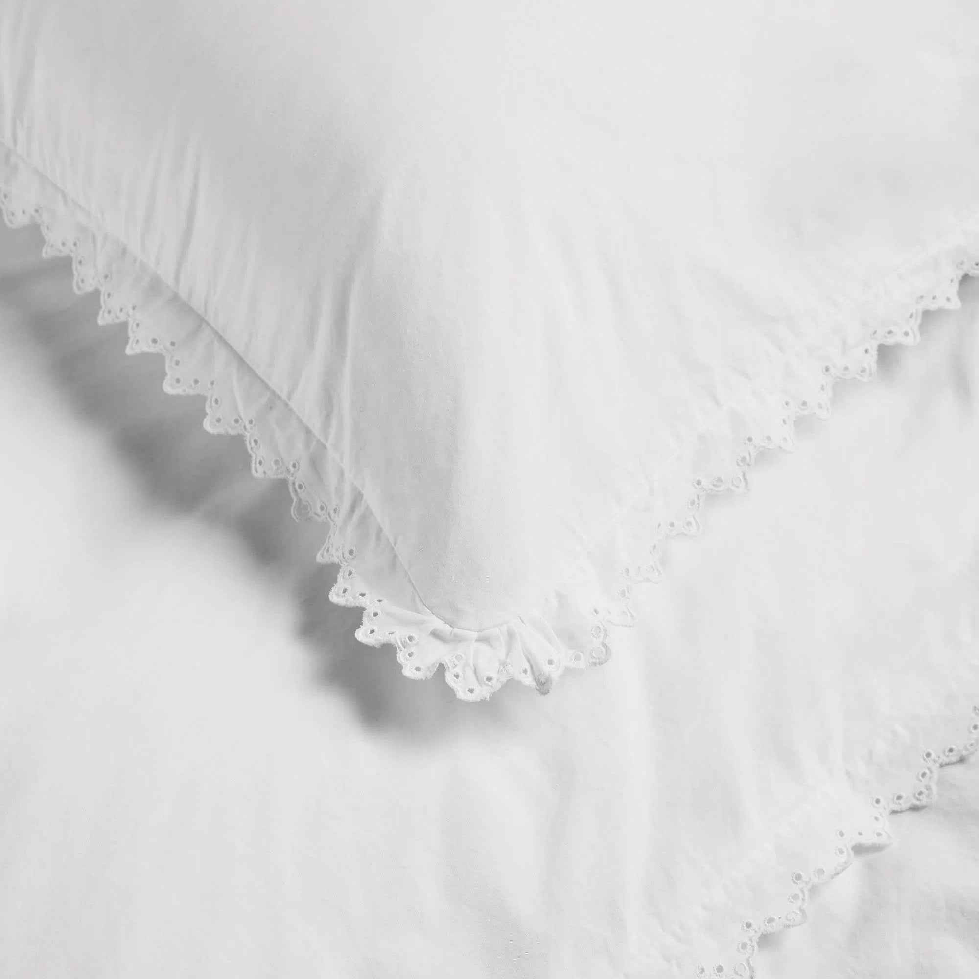 Broderie Anglaise Pillow Sham Anais