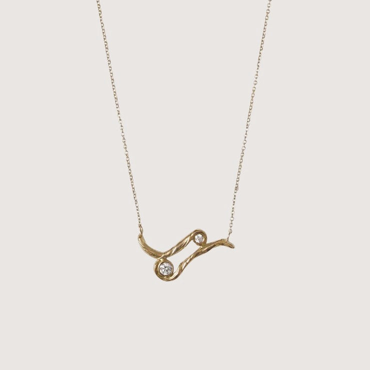Node Diamond Necklace