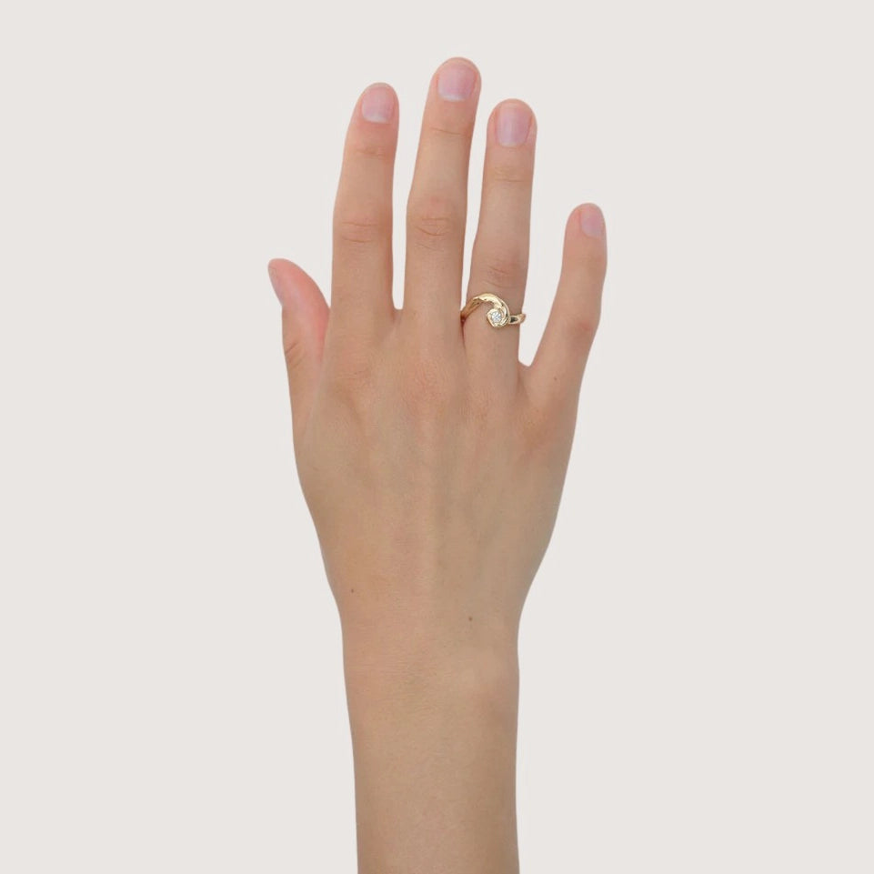 Petite Cadence Diamond Ring