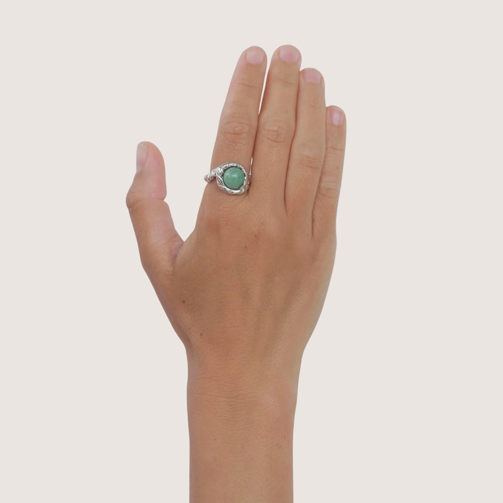 Lago Aventurine Ring