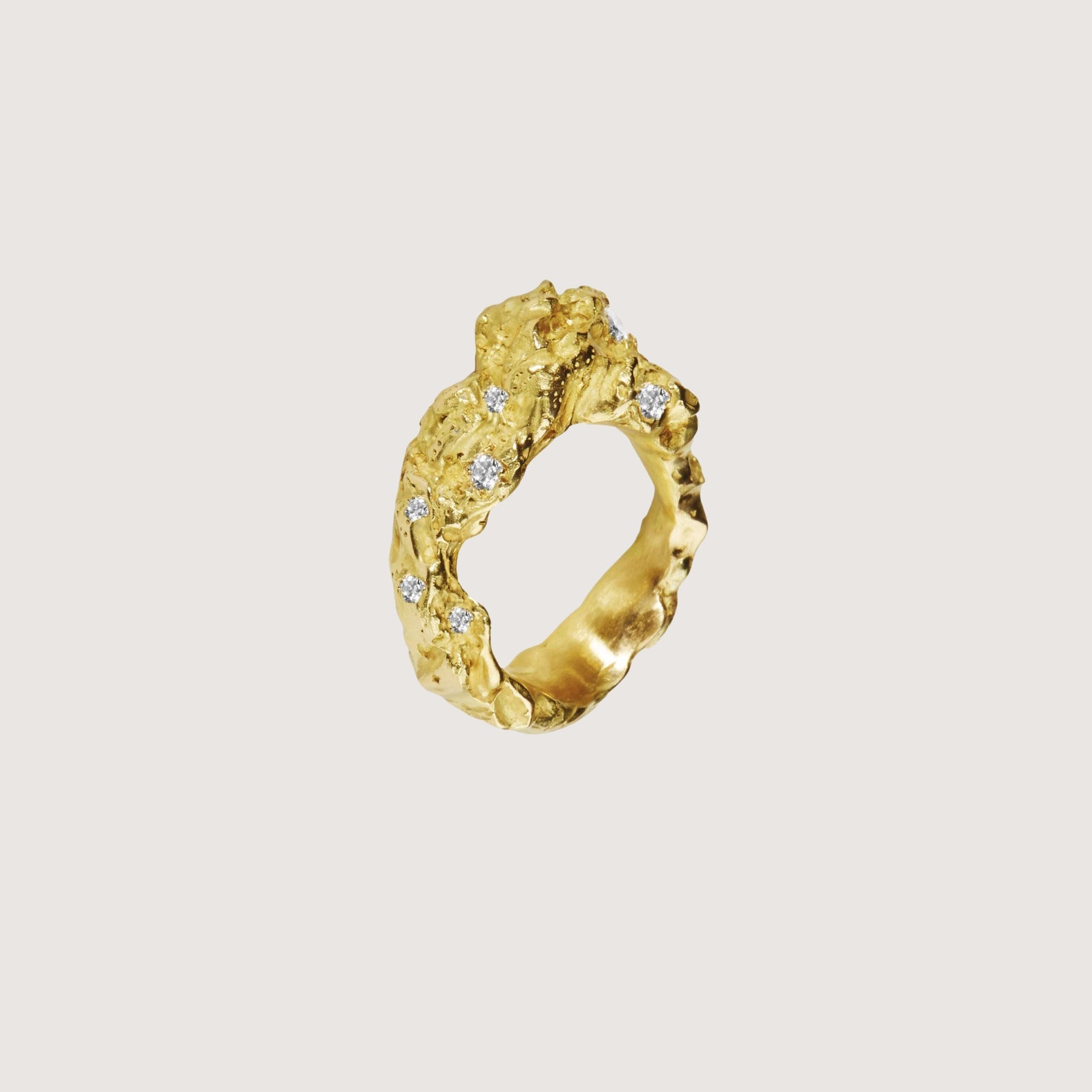 Rock Diamond Ring Big - Six
