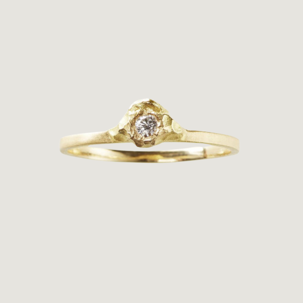 Solitaire Iman Ring - 0.05