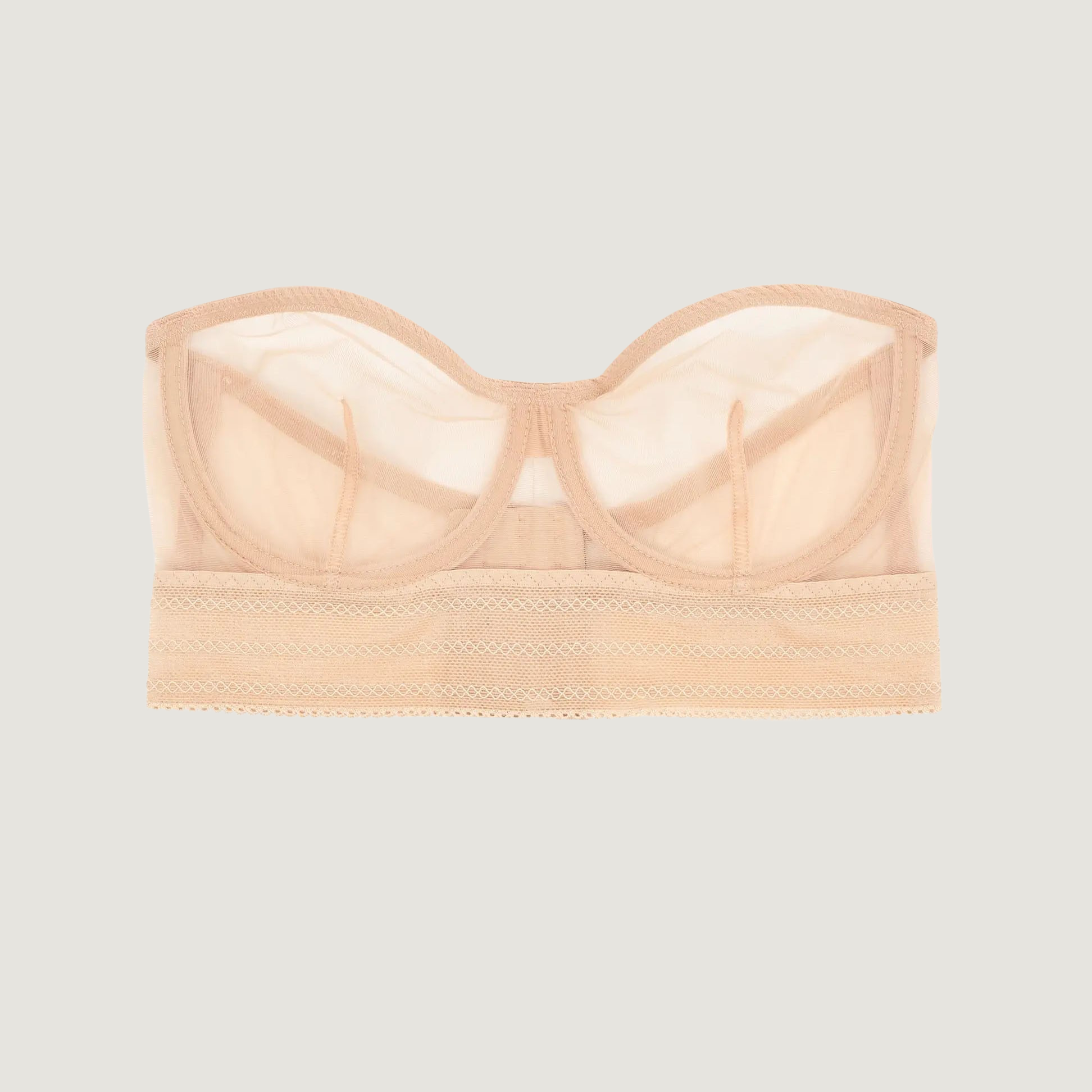 Bare Underwire Strapless Bra