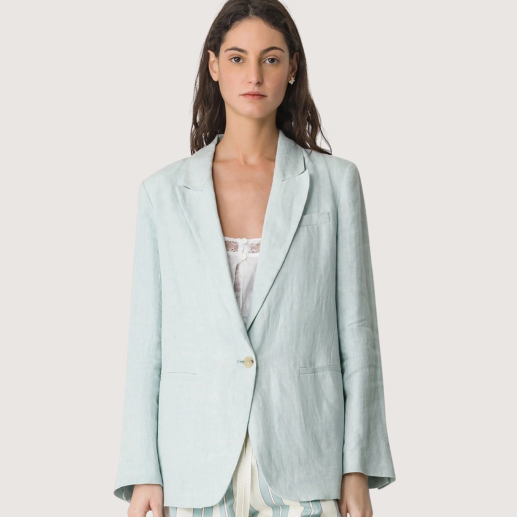 Chic Linen Jacket