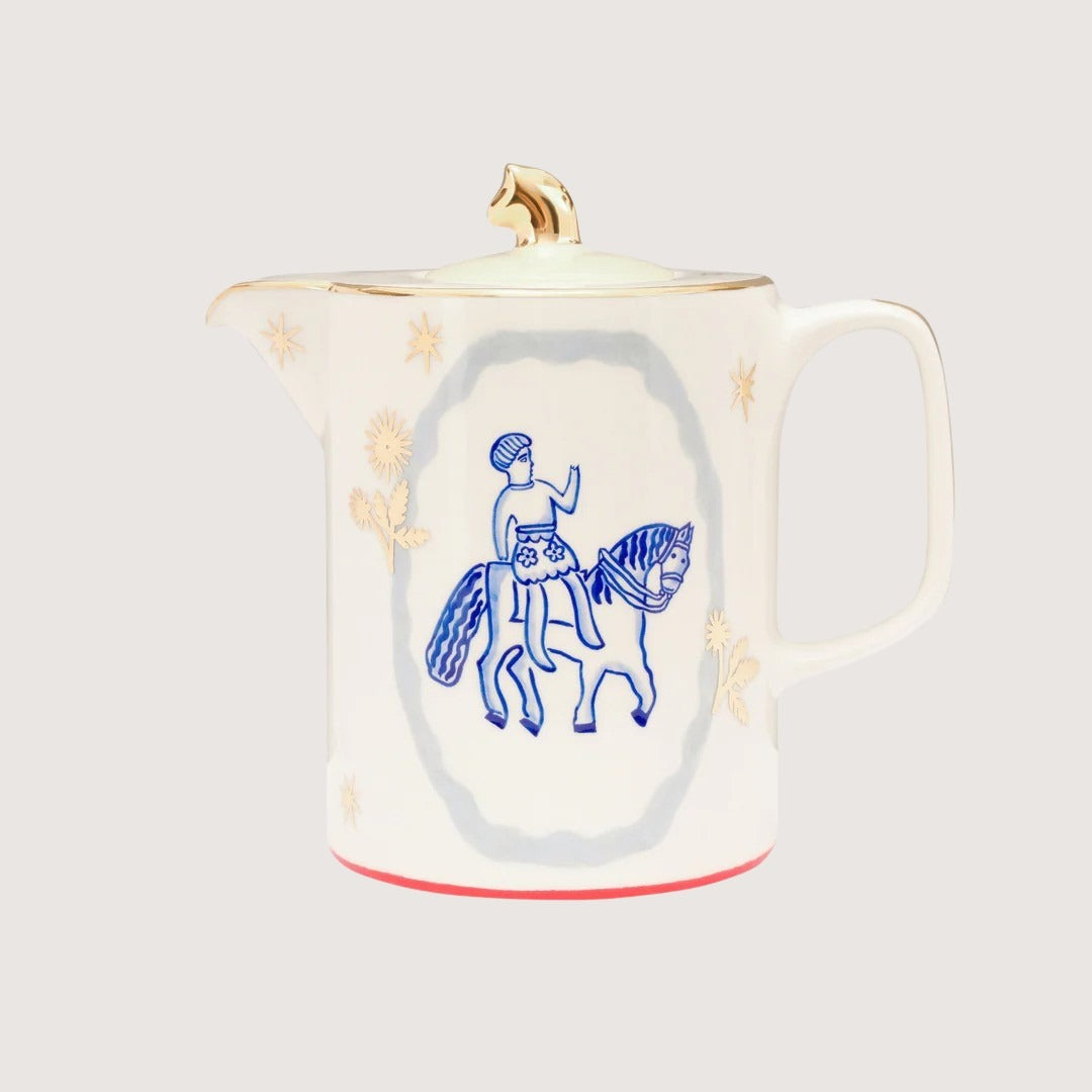 Horseman Teapot