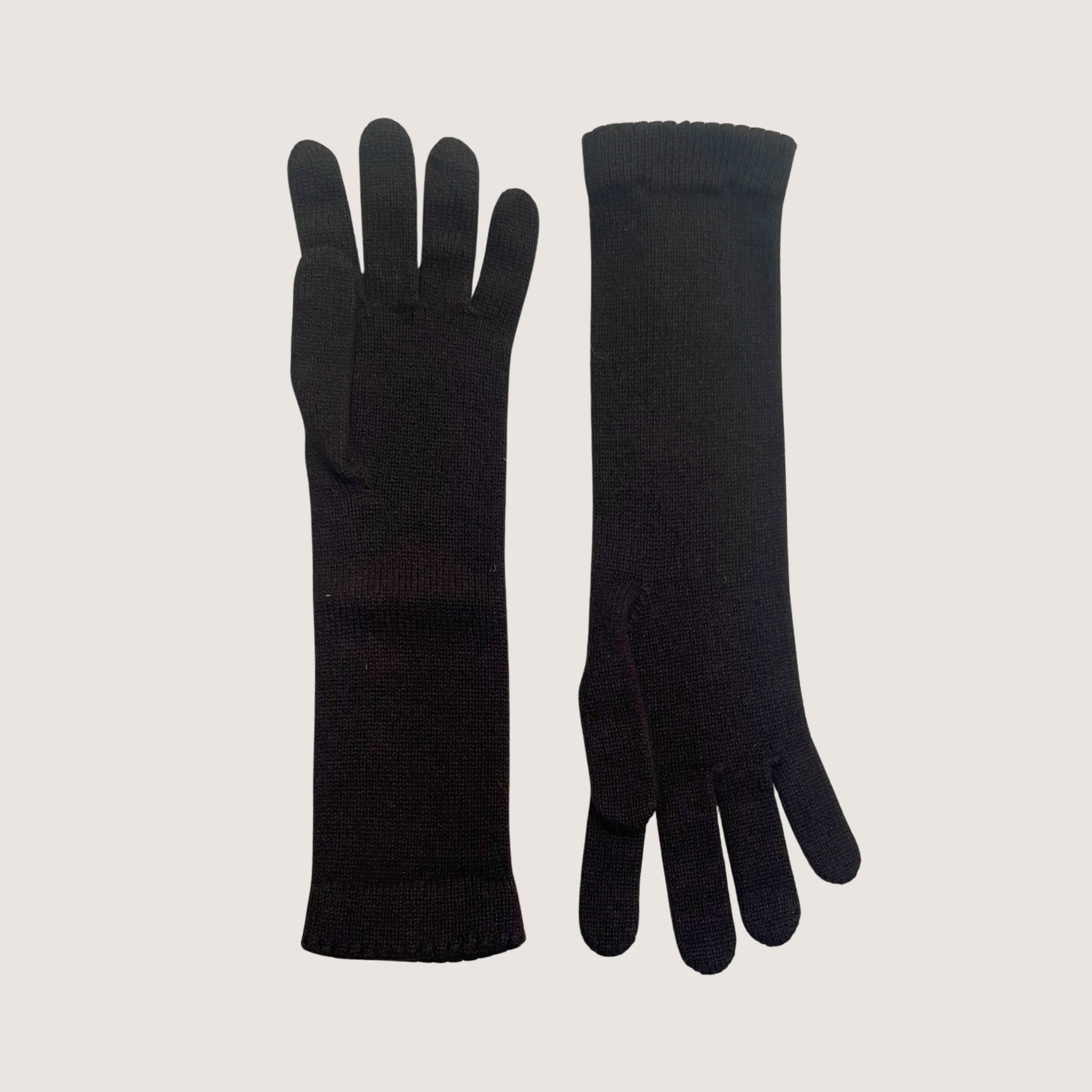 Long Knitted Gloves
