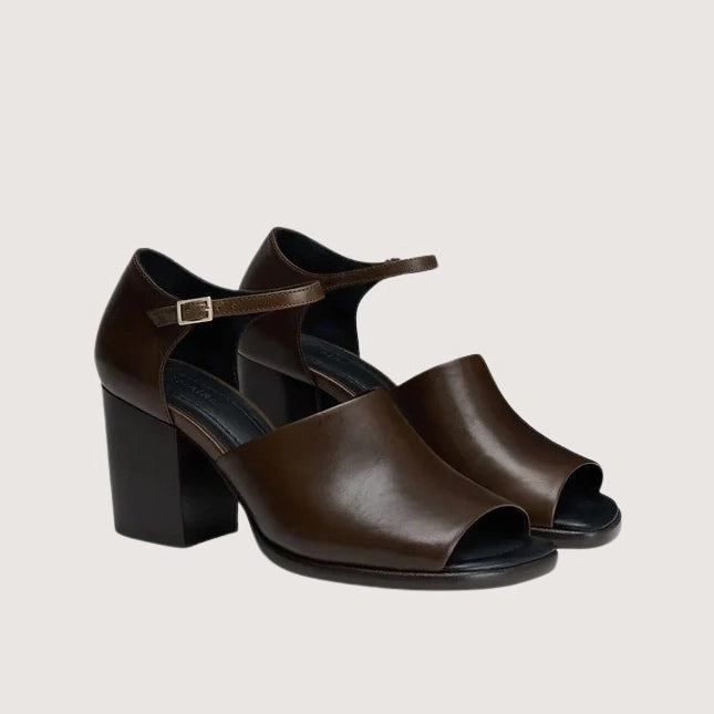 Square Heeled Sandals 80