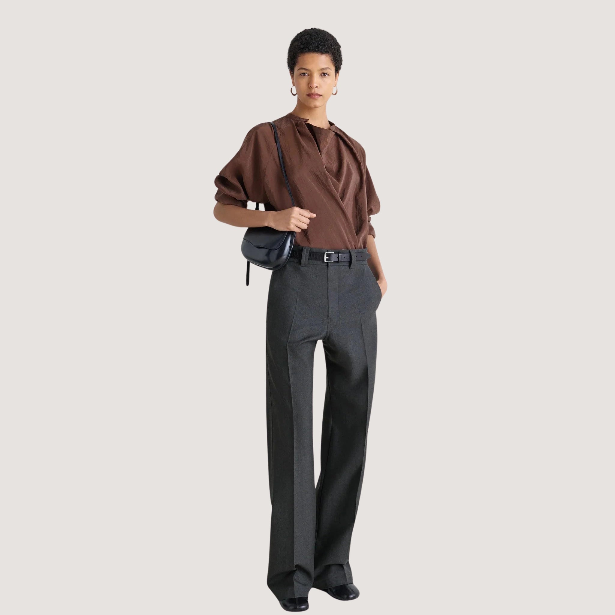 Straight Tailored Pants