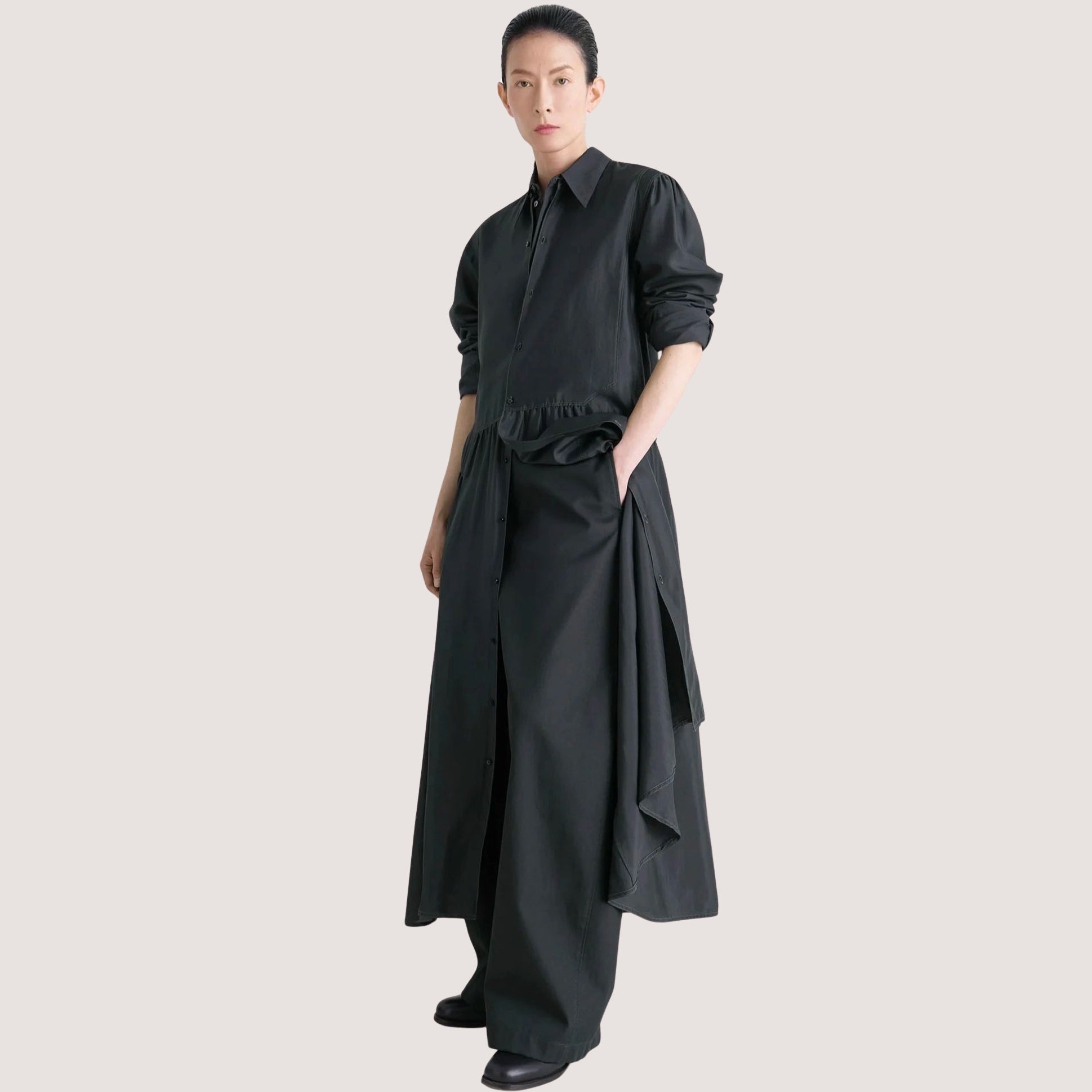 Buttoned Dress