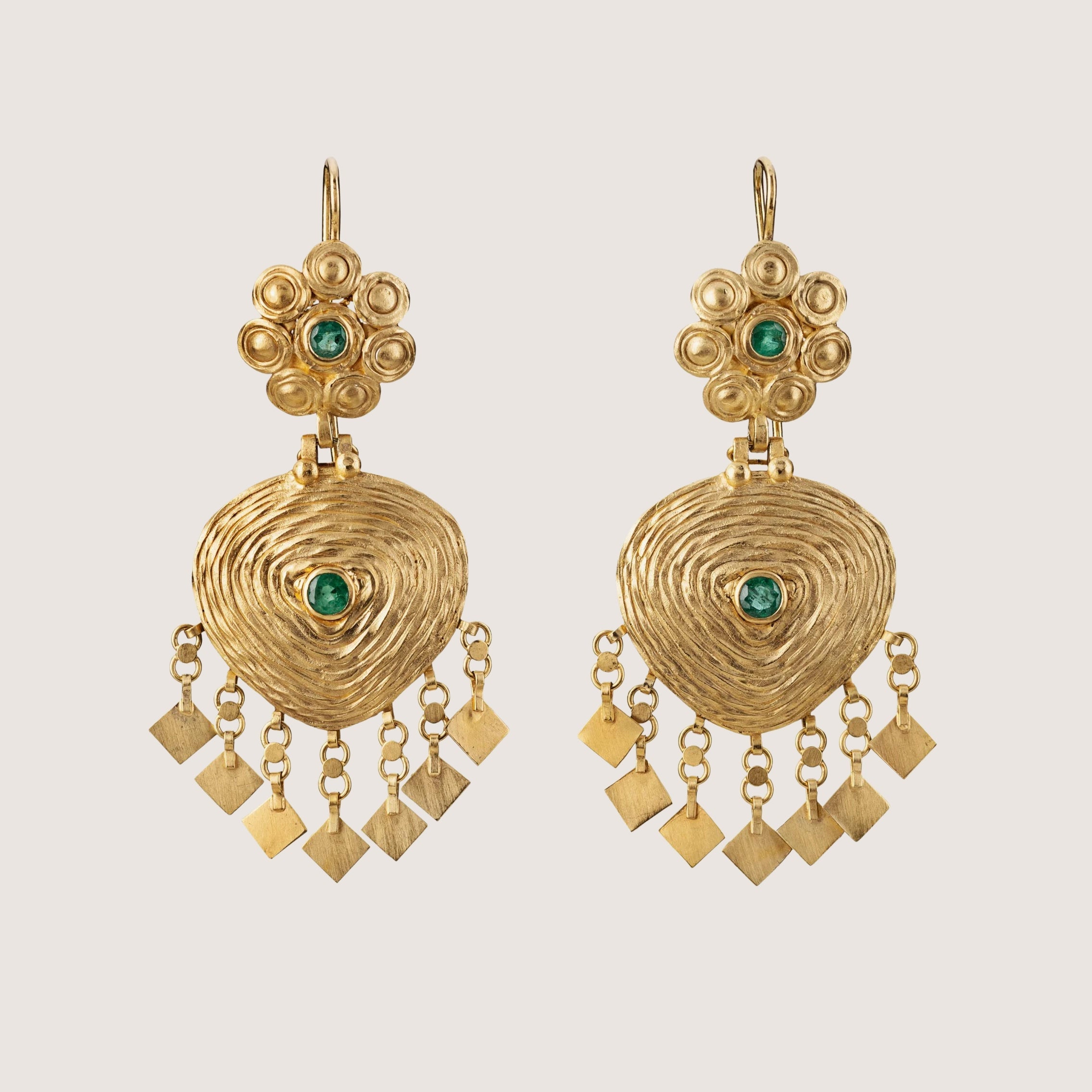 Summer Earrings Smaragd