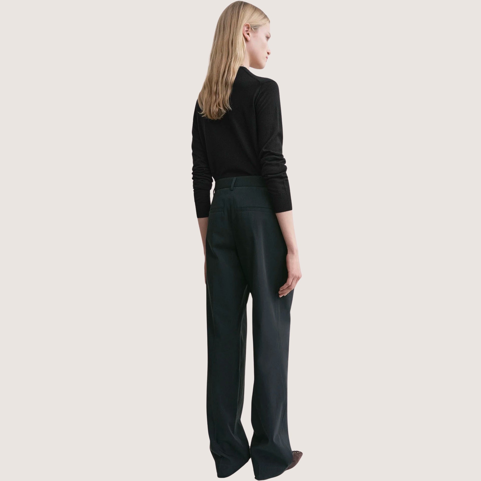 Slanted Pocket Trousers