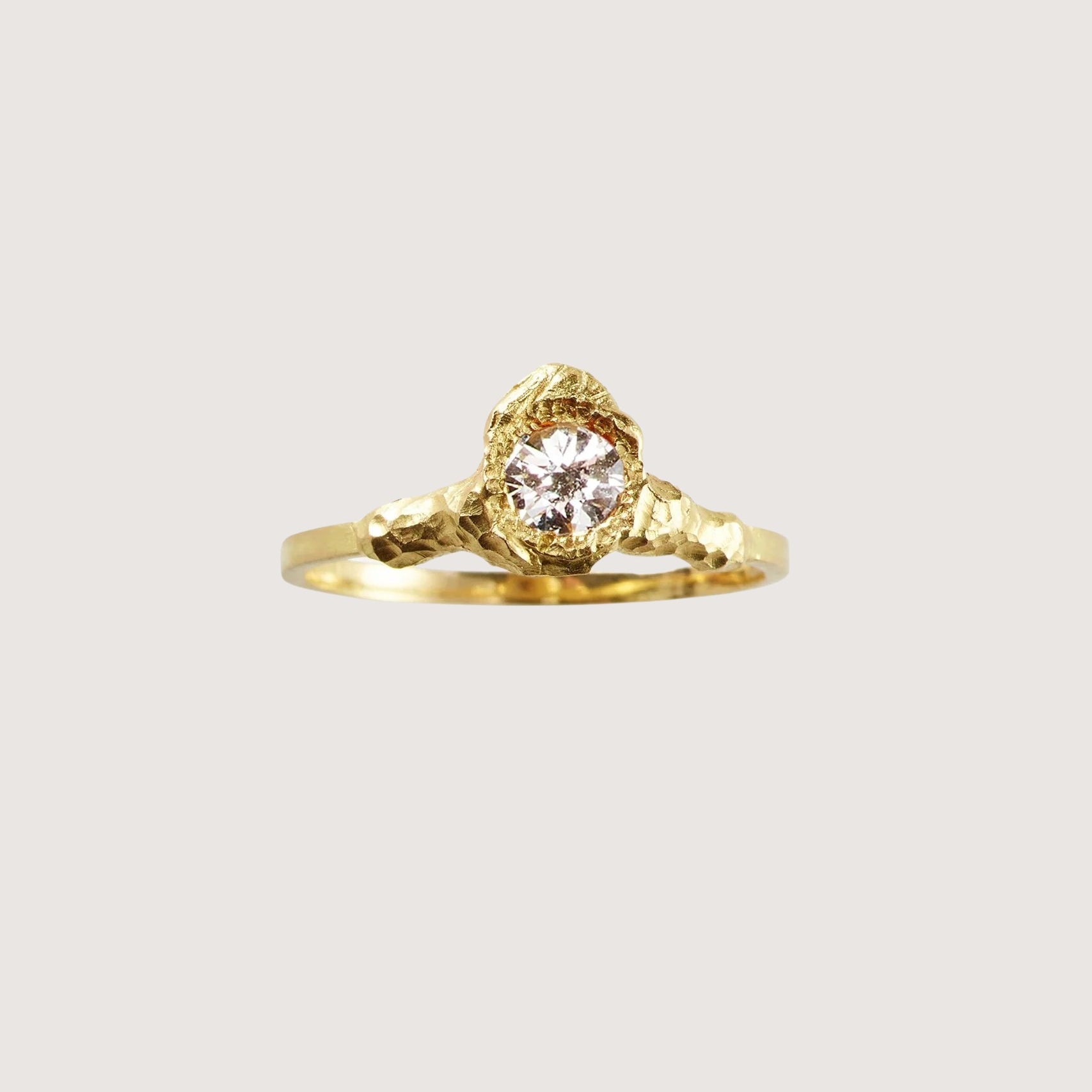 Solitaire Iman Ring - 0.35
