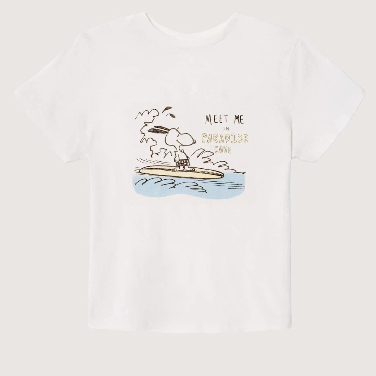 Classic Tee Snoopy Hang Ten