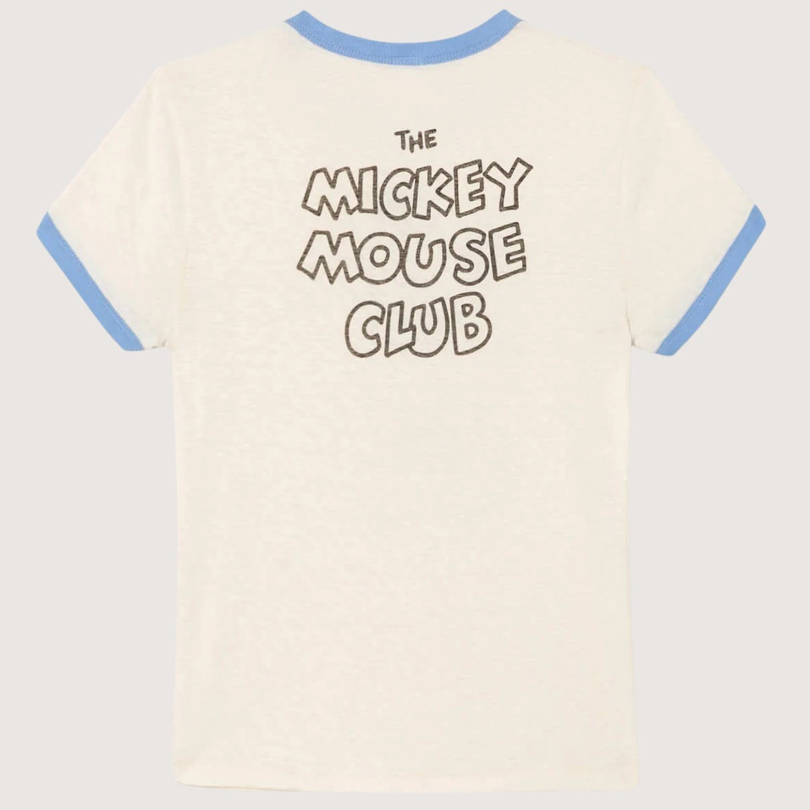 60s Slim Ringer Tee The Mickey Mouse Club