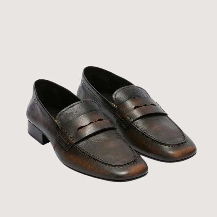 Leather Loafers