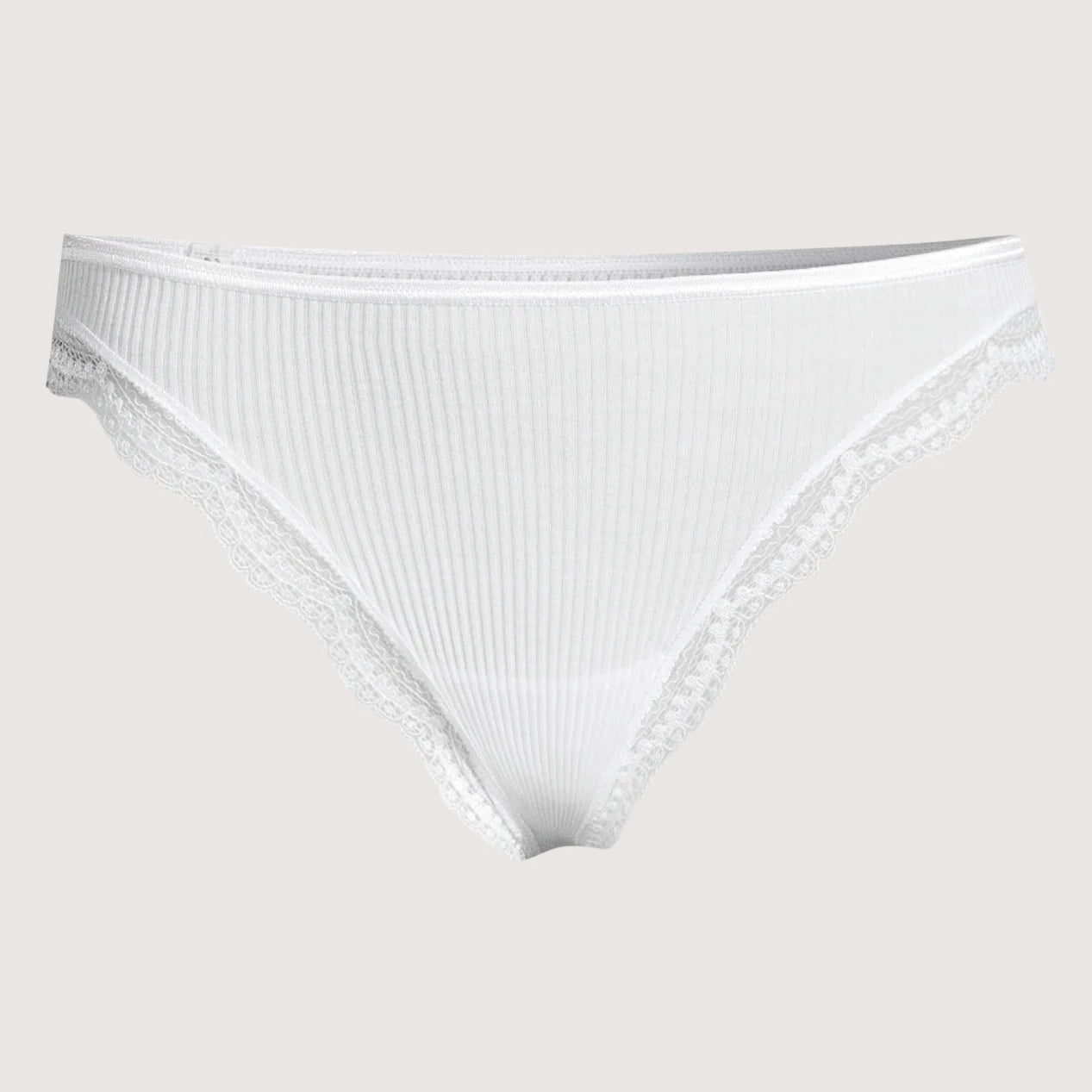 Cotton Brief With Leavers - 3161
