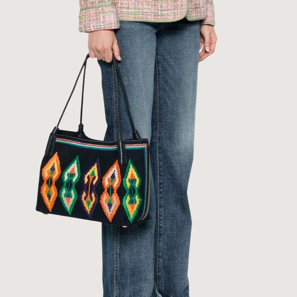 Canvas Libra Tote  Embroidery - Medium