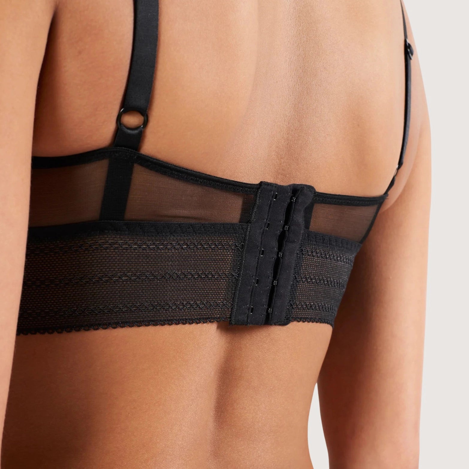 Bare Underwire Full Cup Longline Bra